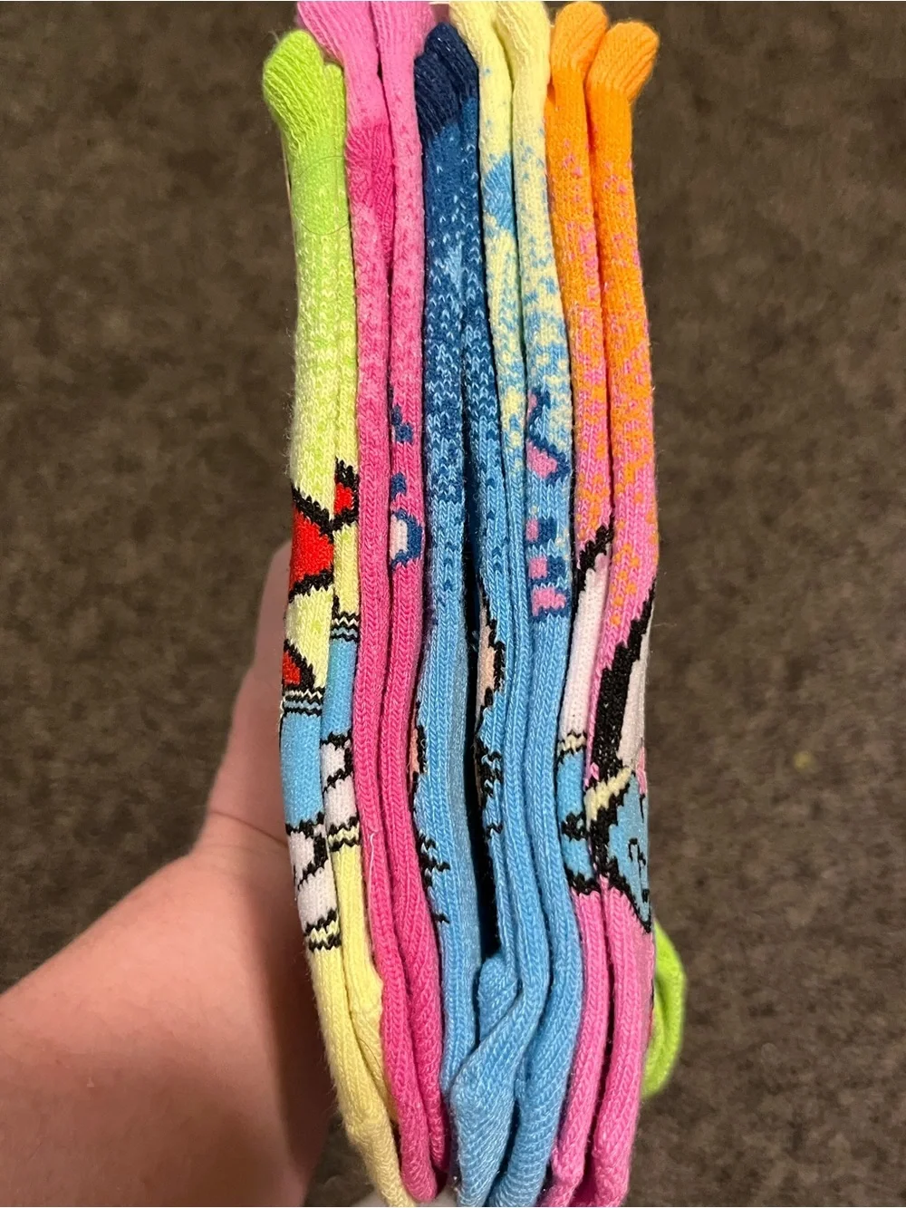 The Smurfs Kids' Multi-Color Character Socks - Pack